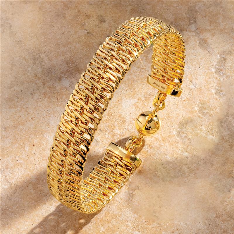 Italian Basket Bracelet